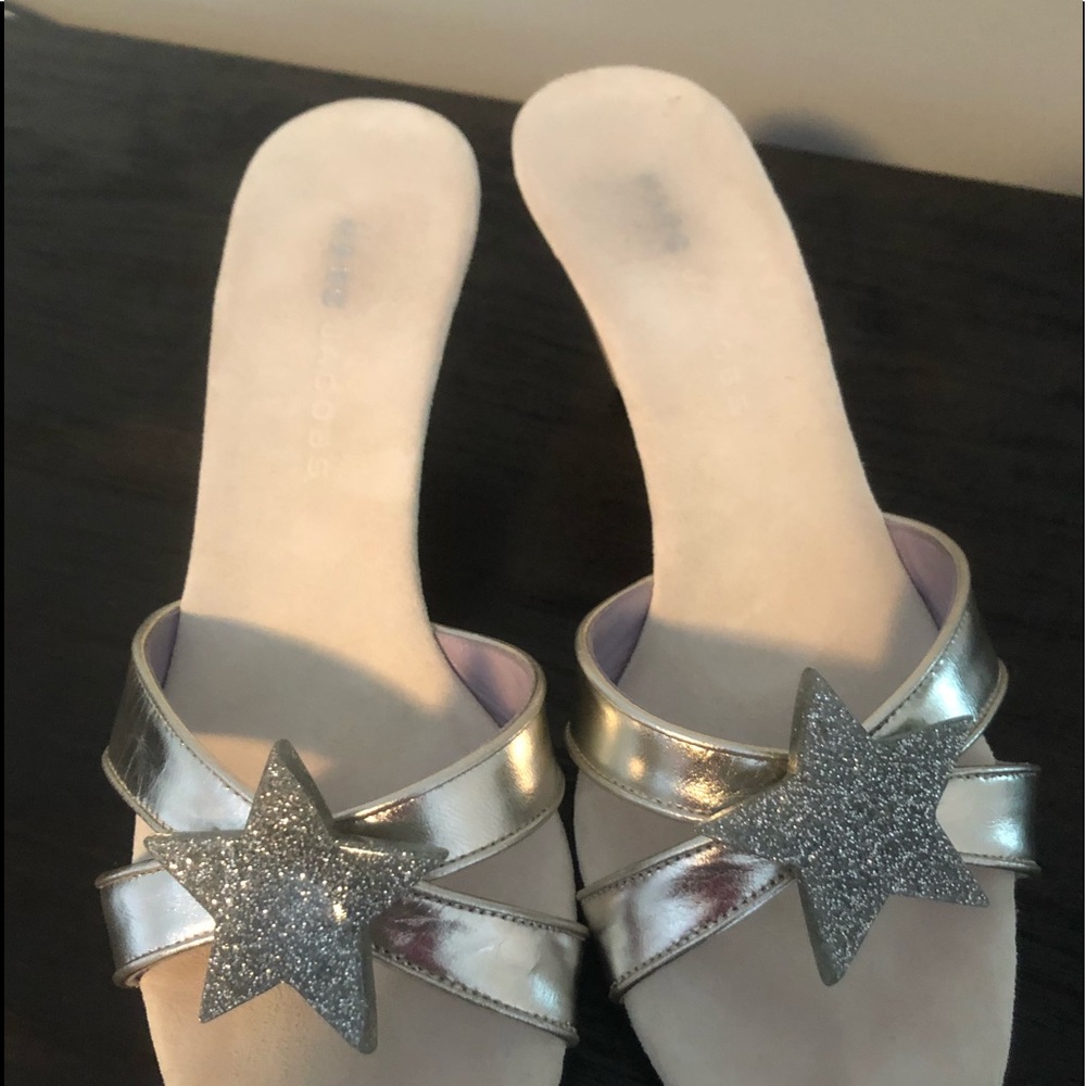Marc Jacobs star kitten heel shoes